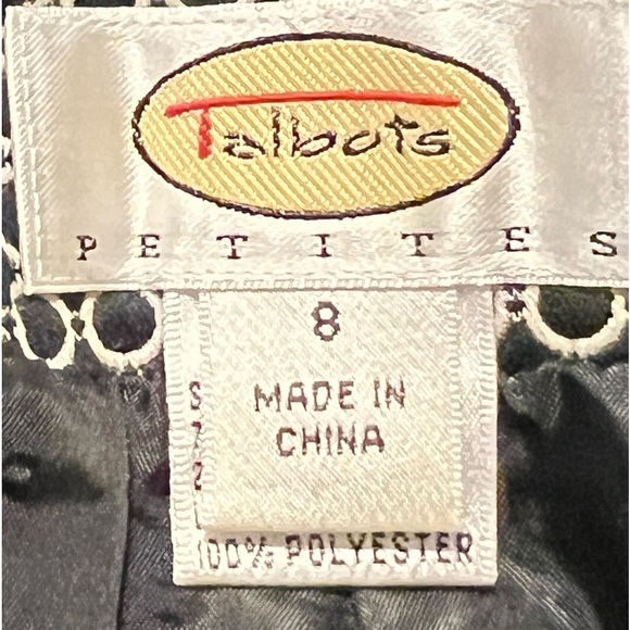 Talbots Petites Silk Blend Crops Size 8 P - Picture 7 of 8